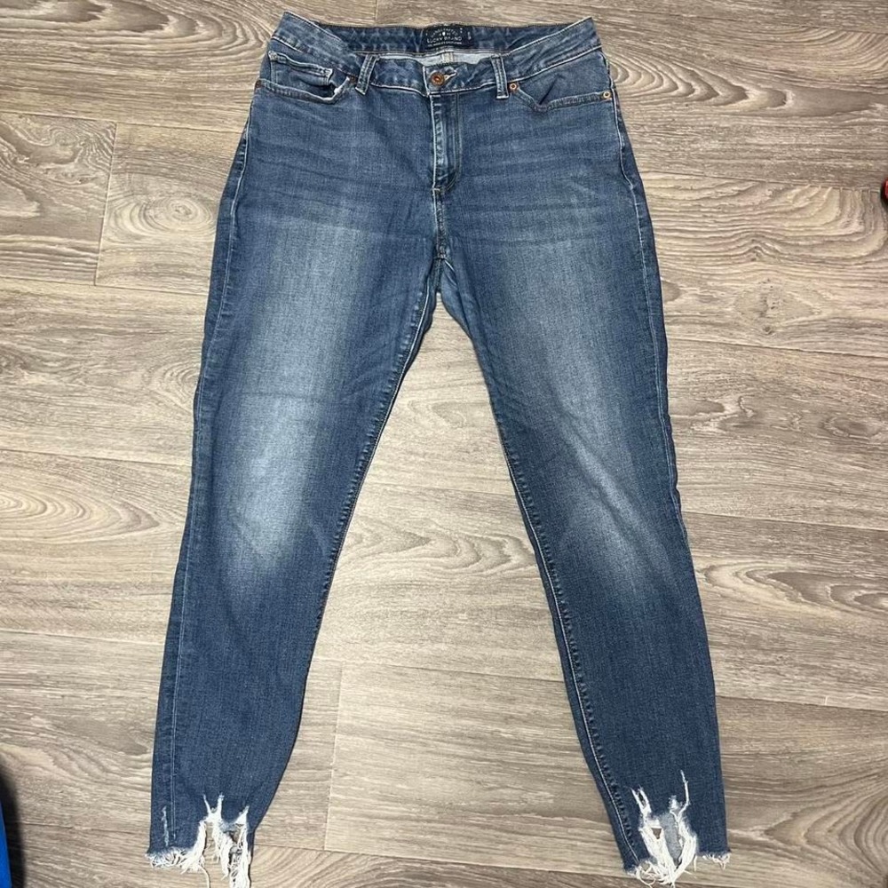 Lucky Brand Style Sasha Super Skinny Jeans‎ Size 12 31